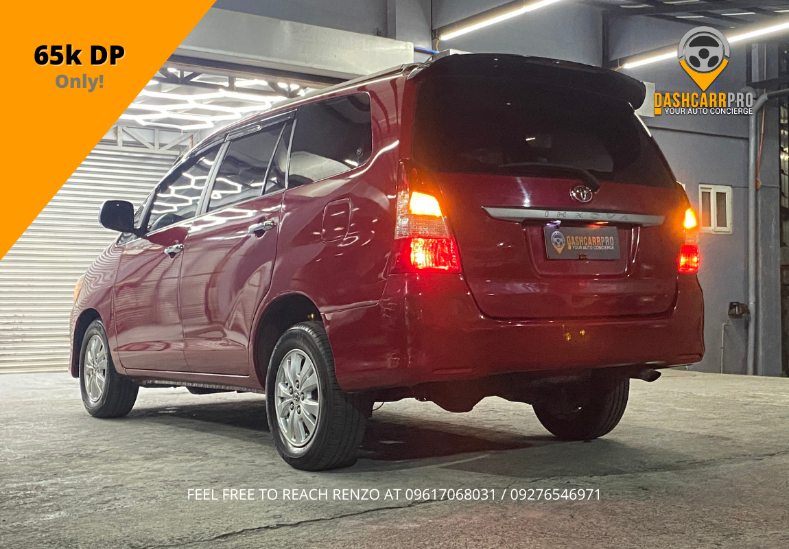 2012 Toyota Innova 2.5 E Automatic