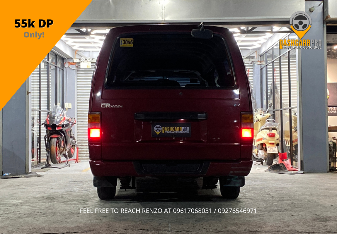 2015 Nissan Urvan Shuttle