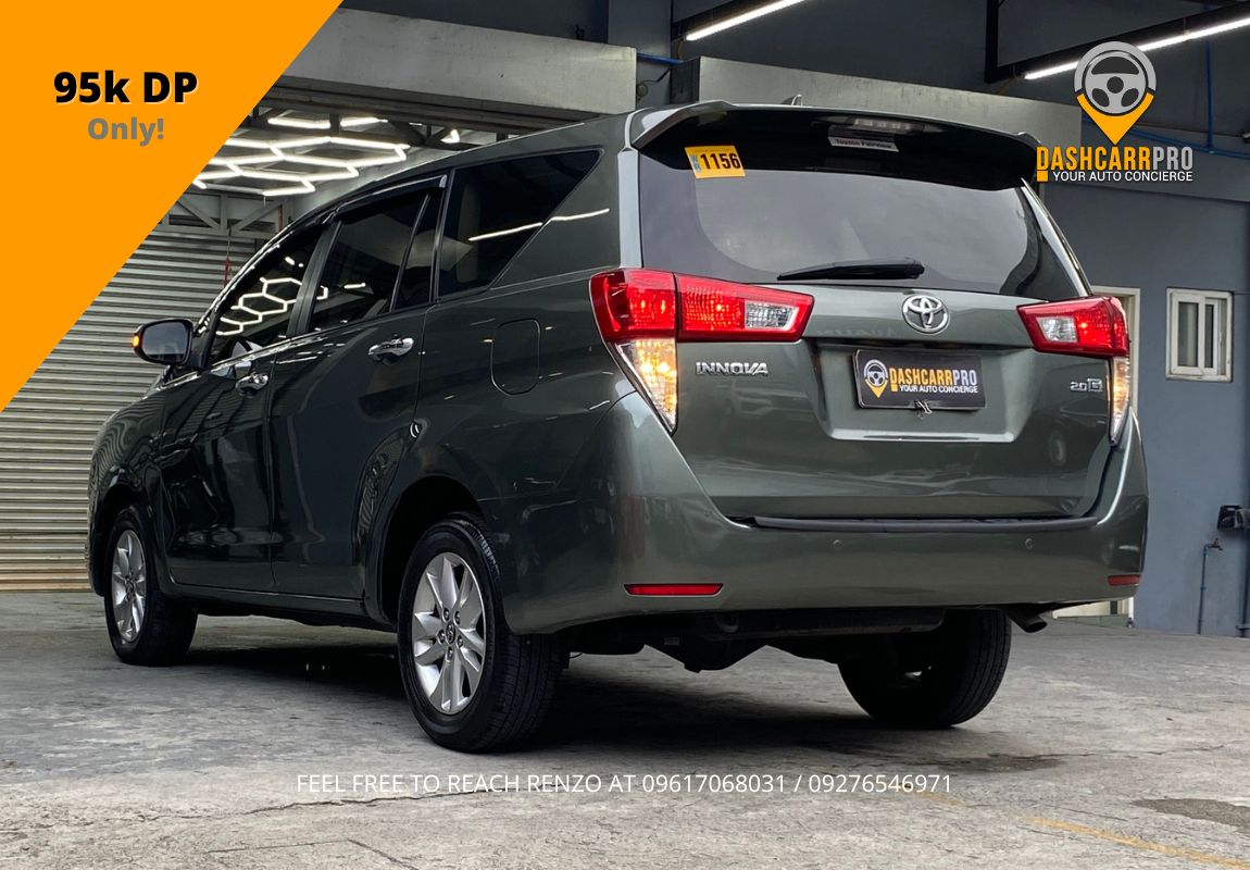 2017 Toyota Innova 2.0 G GA Automatic