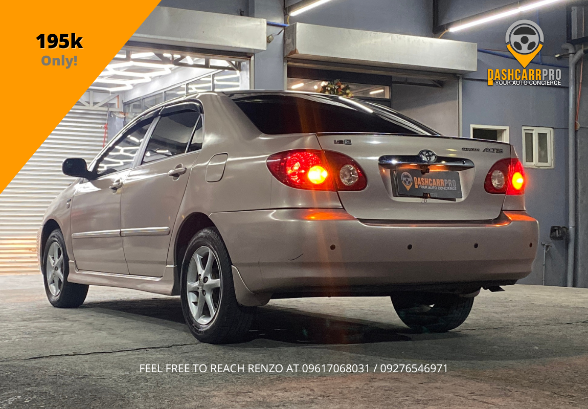 2002 Toyota Altis 1.6 G AT