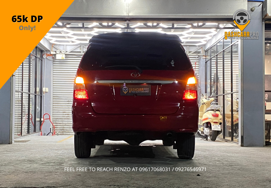 2012 Toyota Innova 2.5 E Automatic