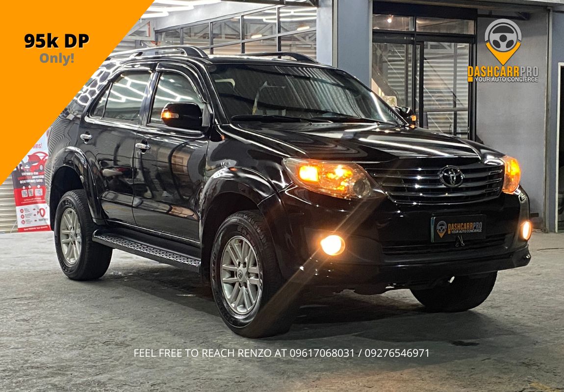 2012 Toyota Fortuner 4x2 Automatic