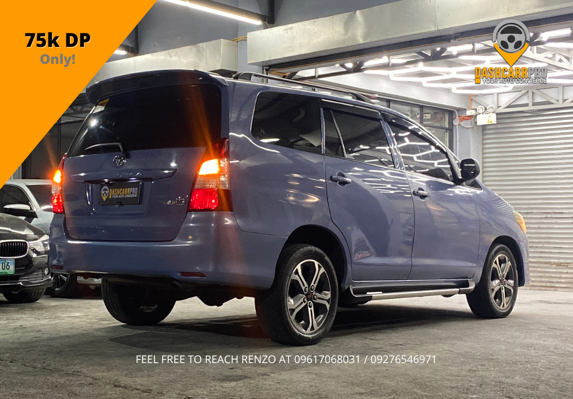 2013 Toyota Innova 2.5 E DLS