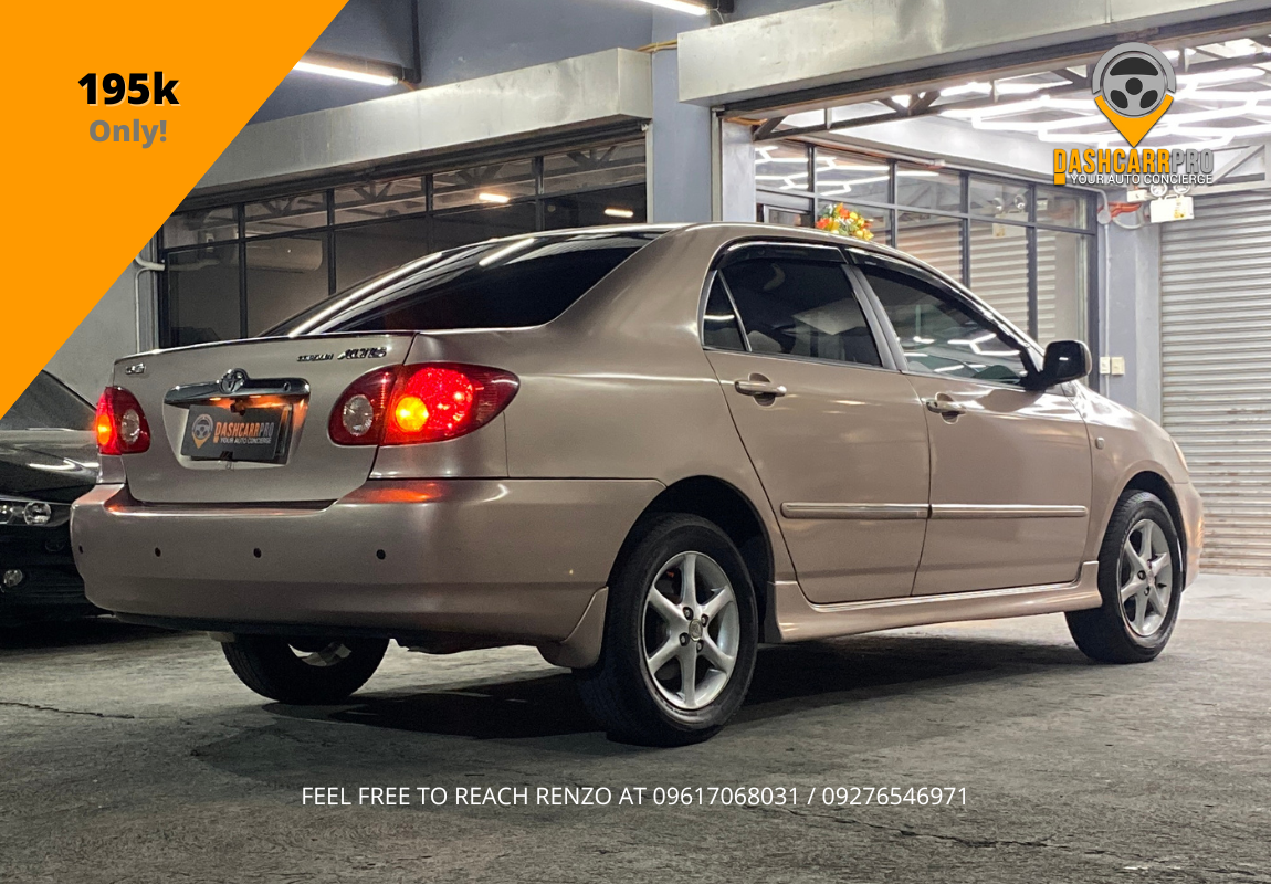 2002 Toyota Altis 1.6 G AT