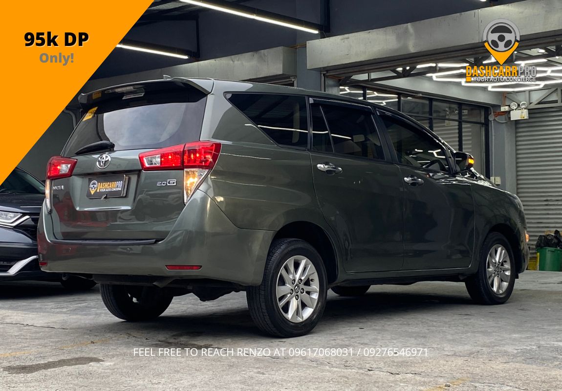2017 Toyota Innova 2.0 G GA Automatic