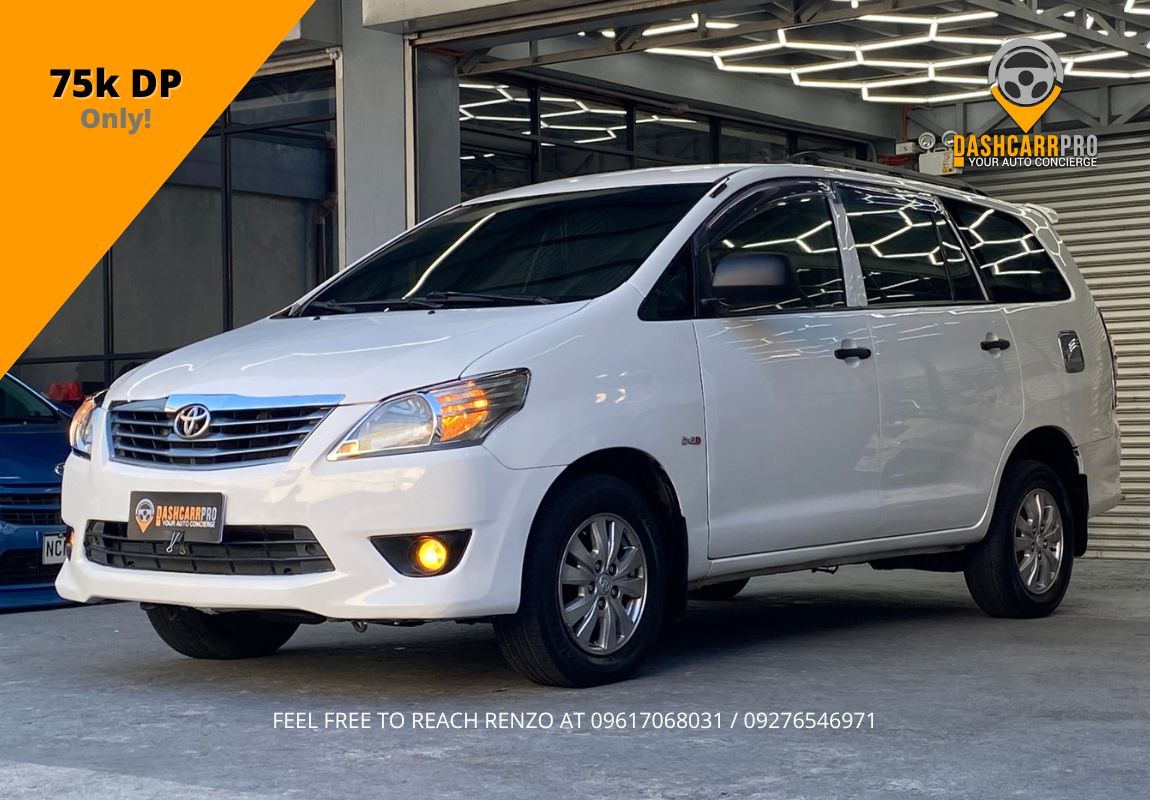 2013 Toyota Innova 2.5 E DLS