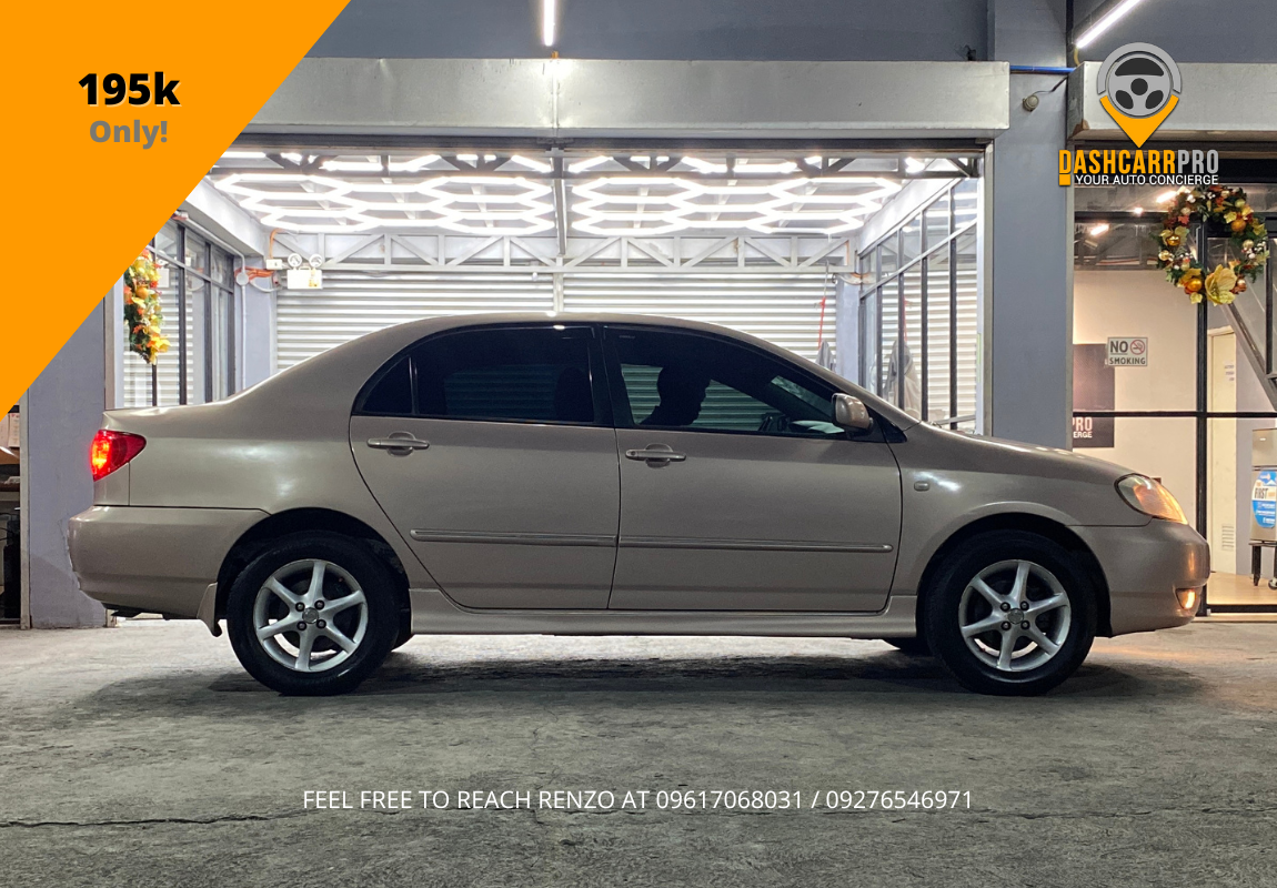 2002 Toyota Altis 1.6 G AT