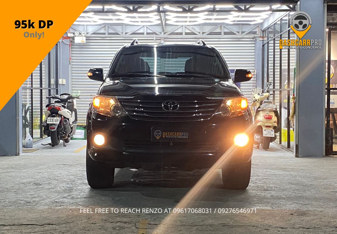 2012 Toyota Fortuner 4x2 Automatic