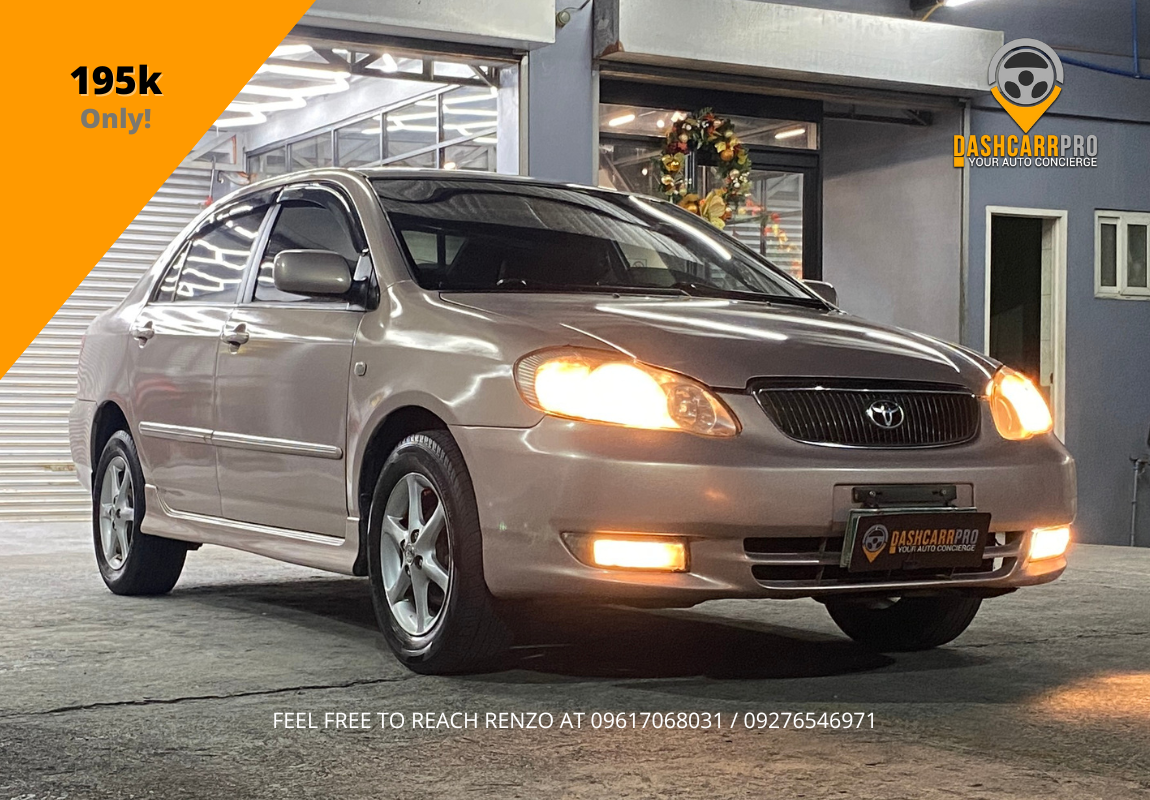 2002 Toyota Altis 1.6 G AT