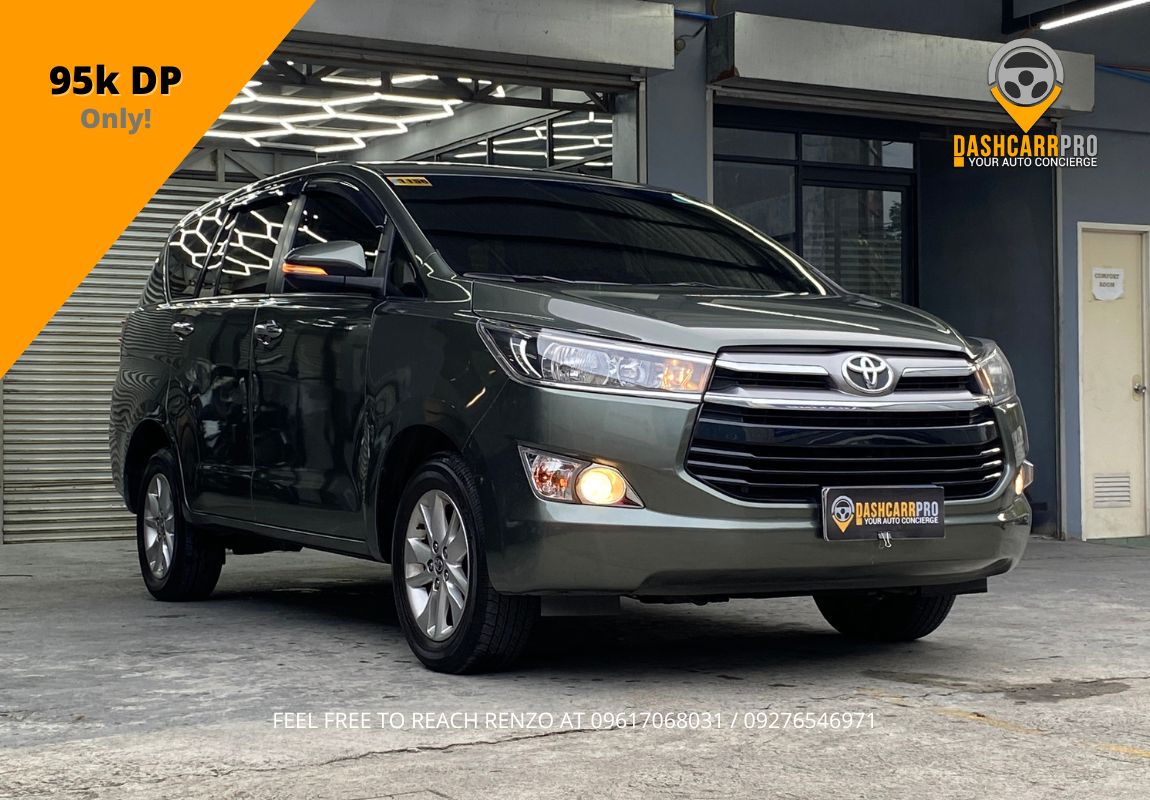 2017 Toyota Innova 2.0 G GA Automatic