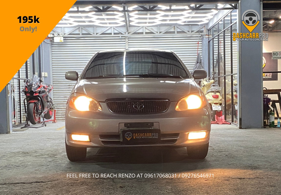 2002 Toyota Altis 1.6 G AT