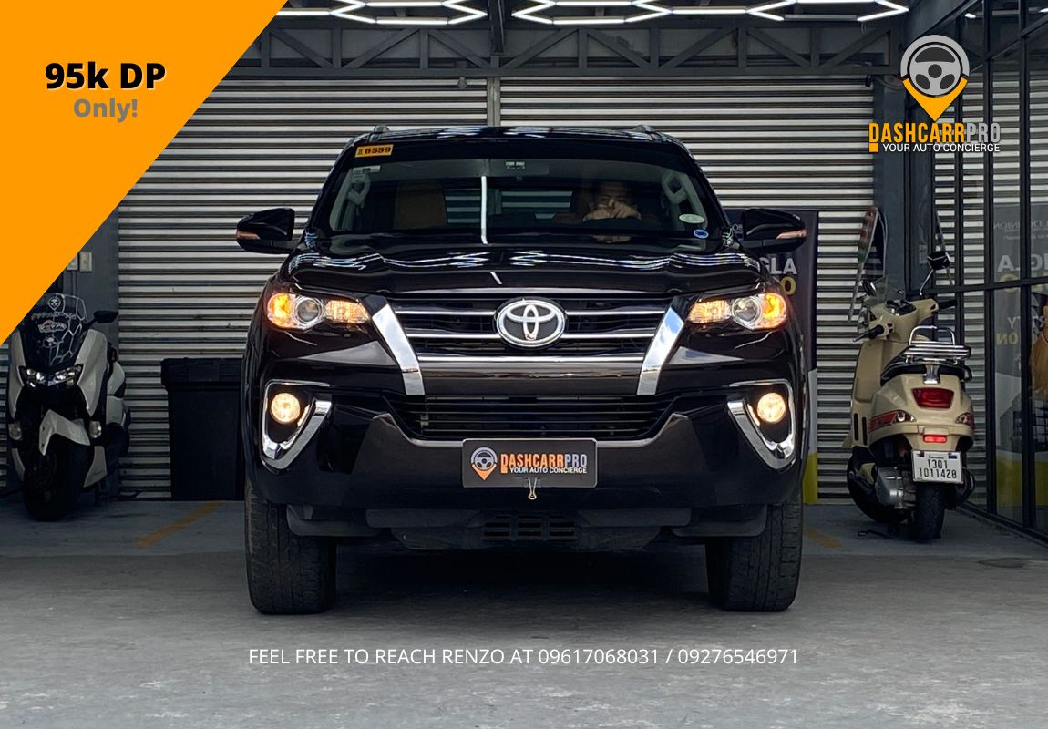 2017 Toyota Fortuner 4x2 Automatic