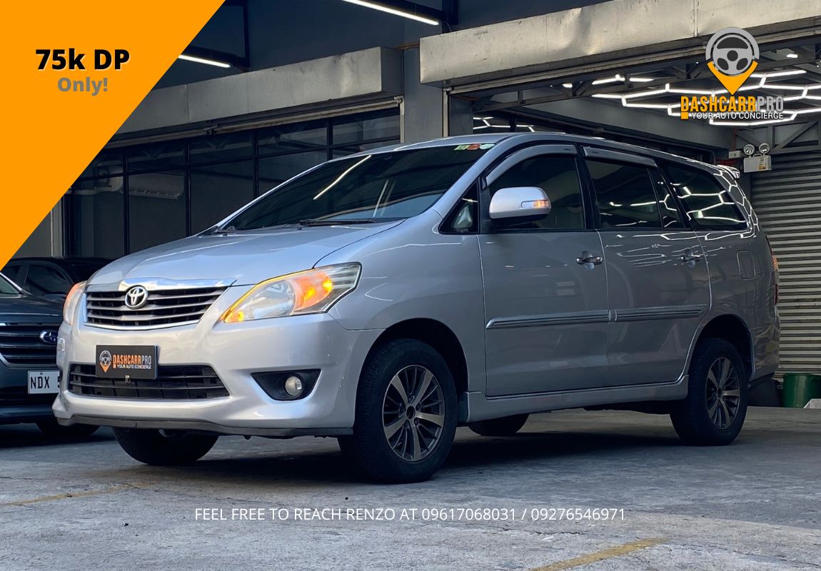 2012 Toyota Innova 2.0G Automatic