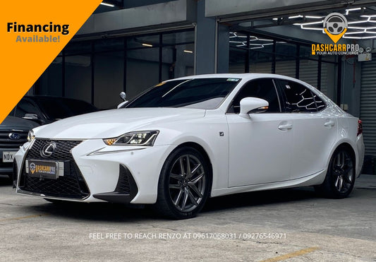 2017 Lexus IS 350 F Sport 3.5L Automatic