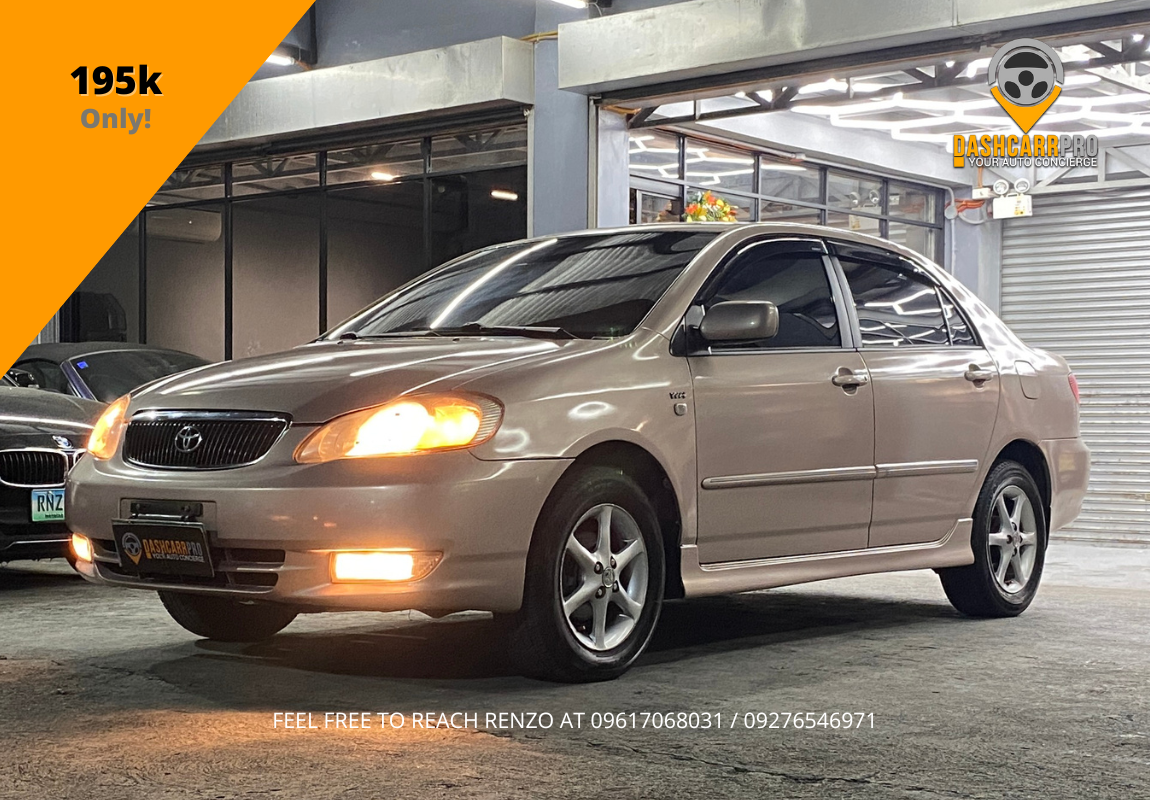 2002 Toyota Altis 1.6 G AT