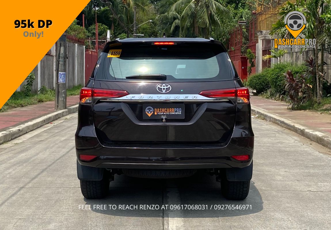 2017 Toyota Fortuner 4x2 Automatic