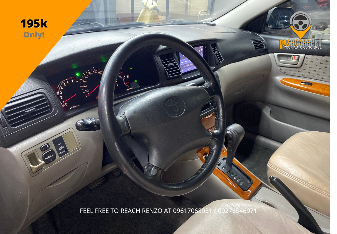2002 Toyota Altis 1.6 G AT
