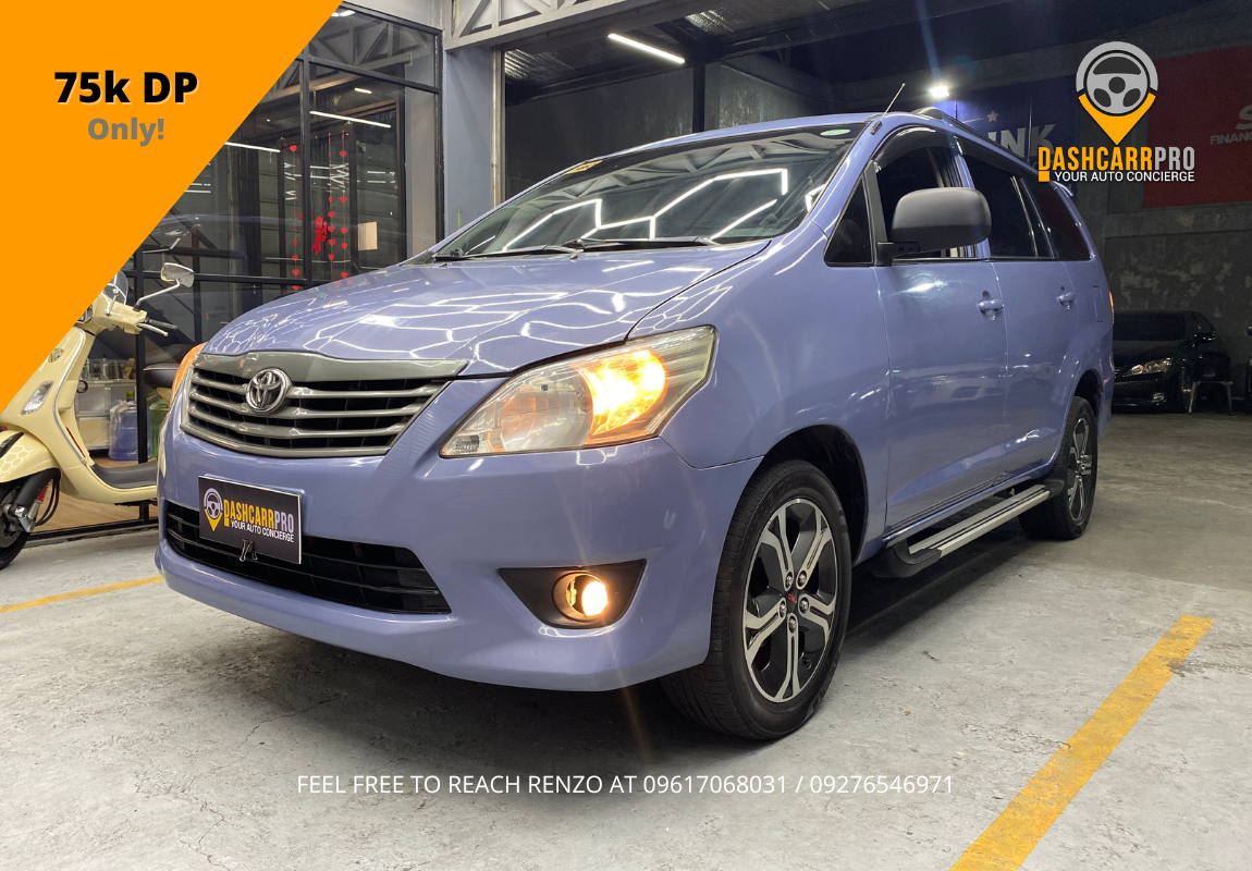 2013 Toyota Innova 2.5 E DLS