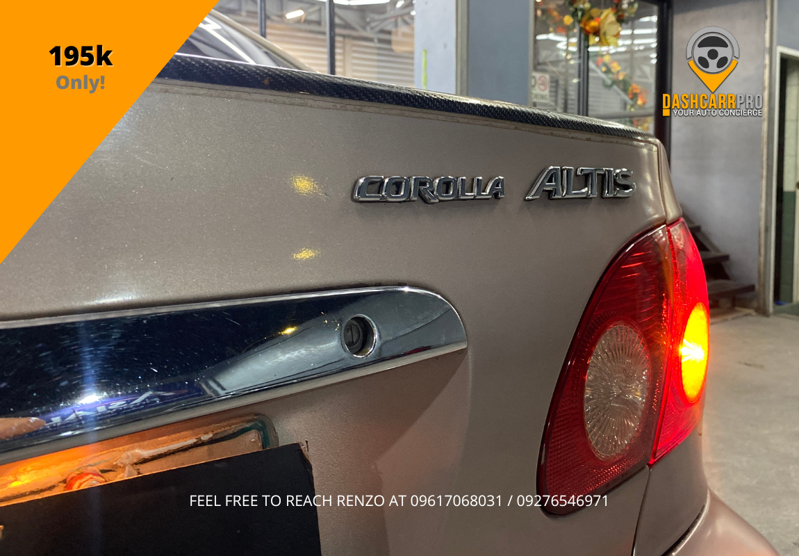2002 Toyota Altis 1.6 G AT