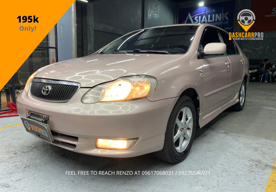 2002 Toyota Altis 1.6 G AT