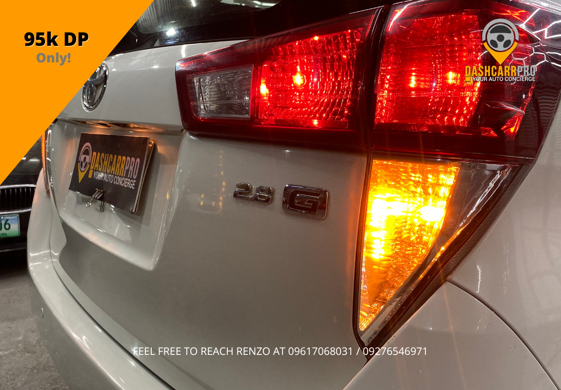 2019 Toyota Innova 2.8 G Automatic