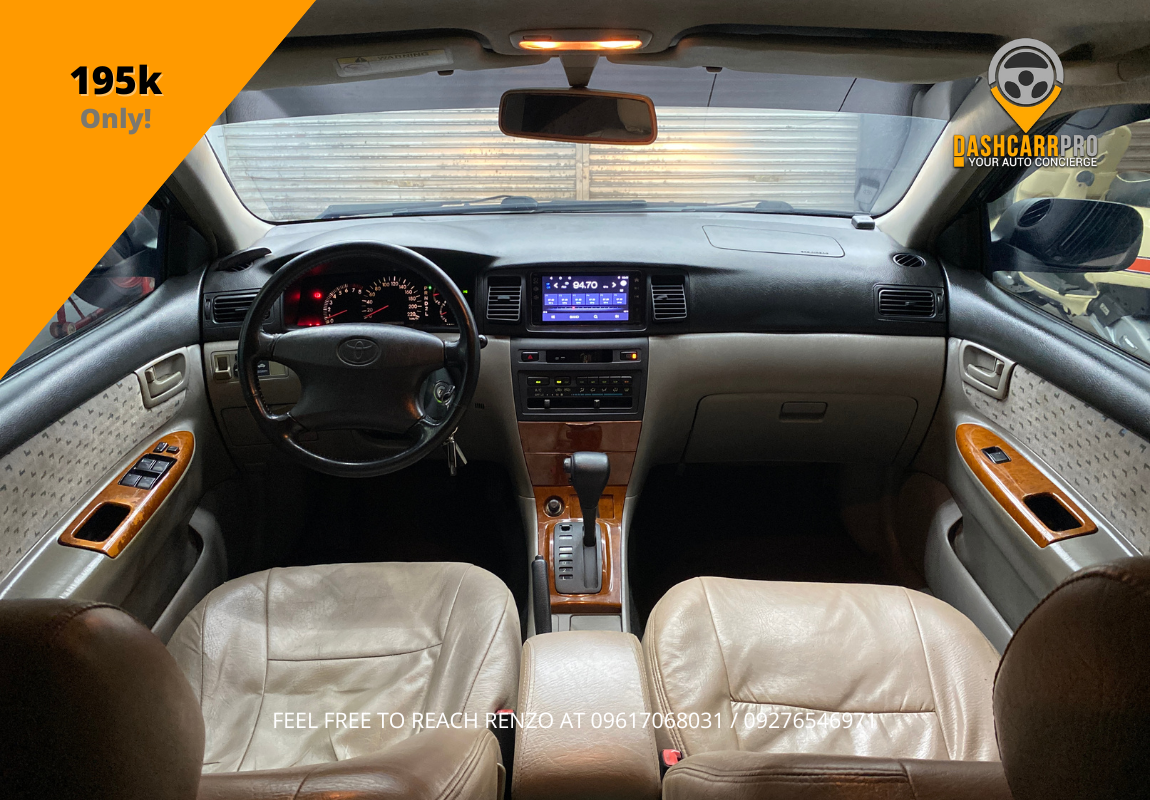 2002 Toyota Altis 1.6 G AT