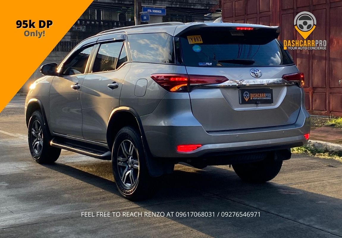 2020 Toyota Fortuner G 4x2 Automatic