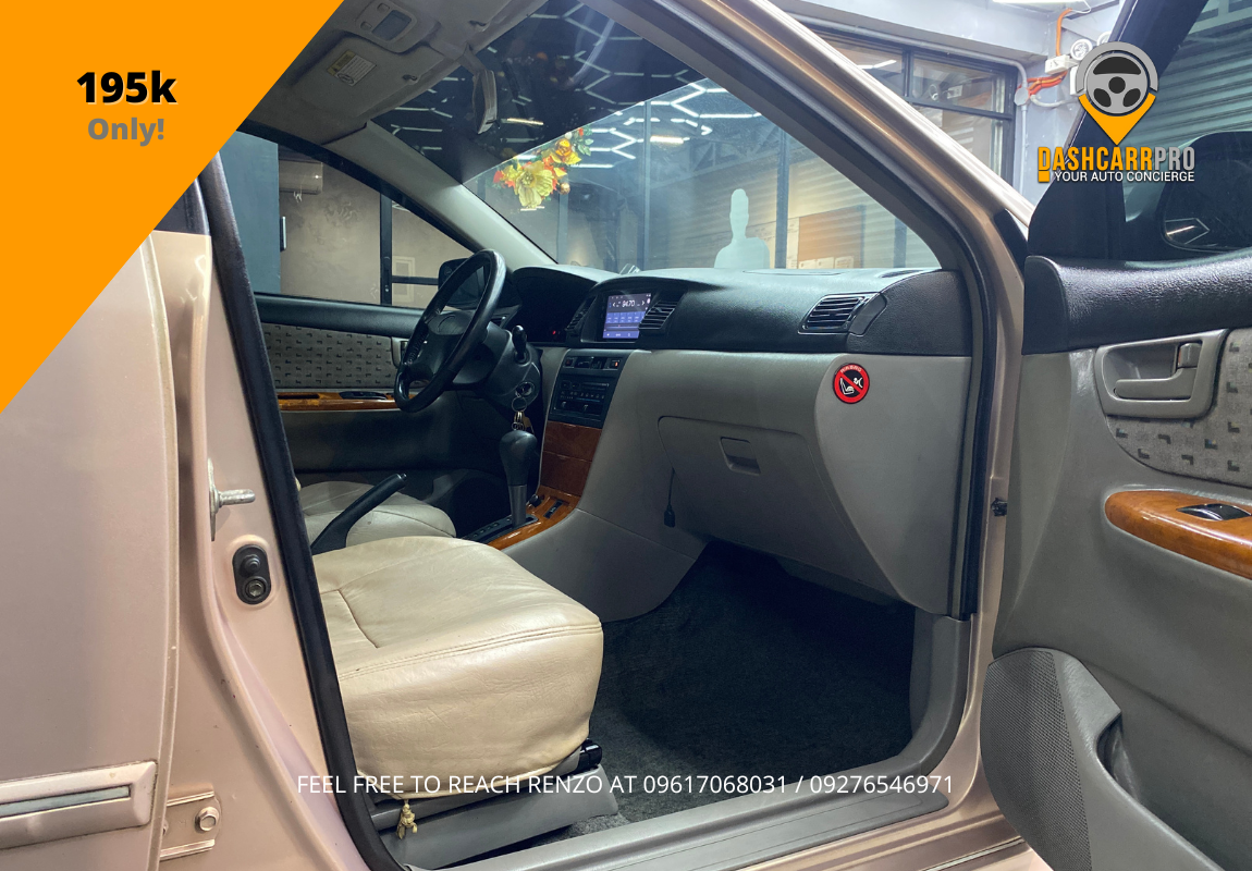 2002 Toyota Altis 1.6 G AT