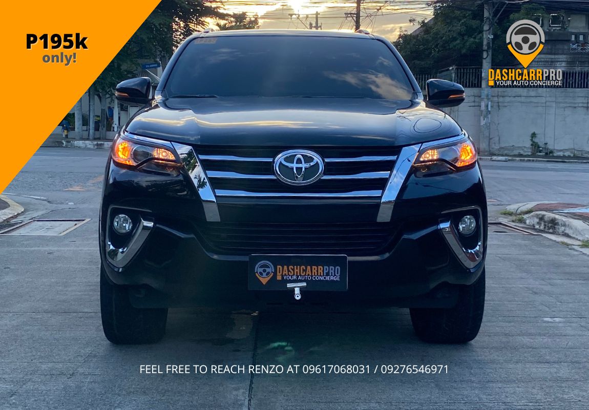 2020 Toyota Fortuner 4x2 Automatic