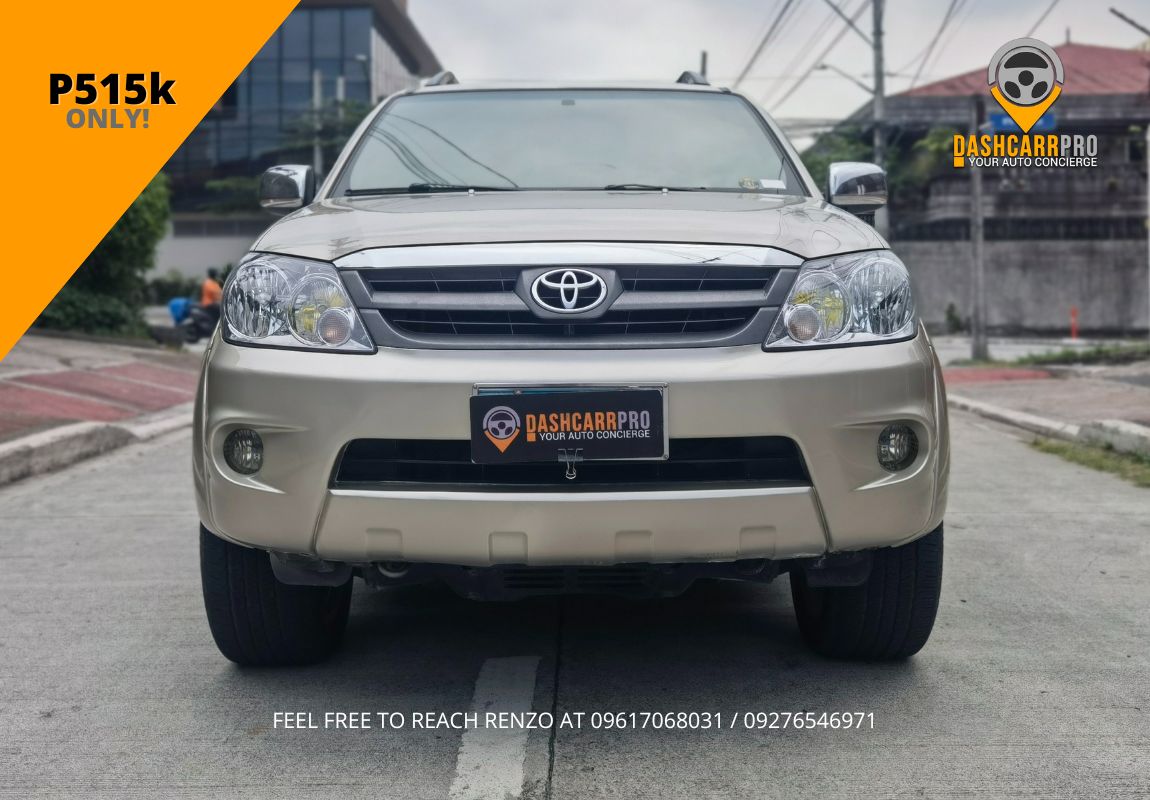 2008 Toyota Fortuner Automatic