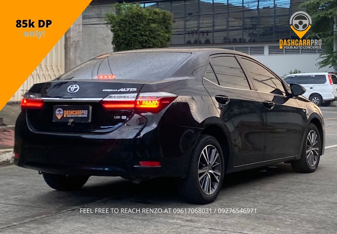 2019 Toyota Altis G Automatic