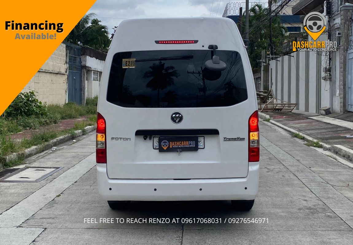 2019 Foton Transvan HR MT