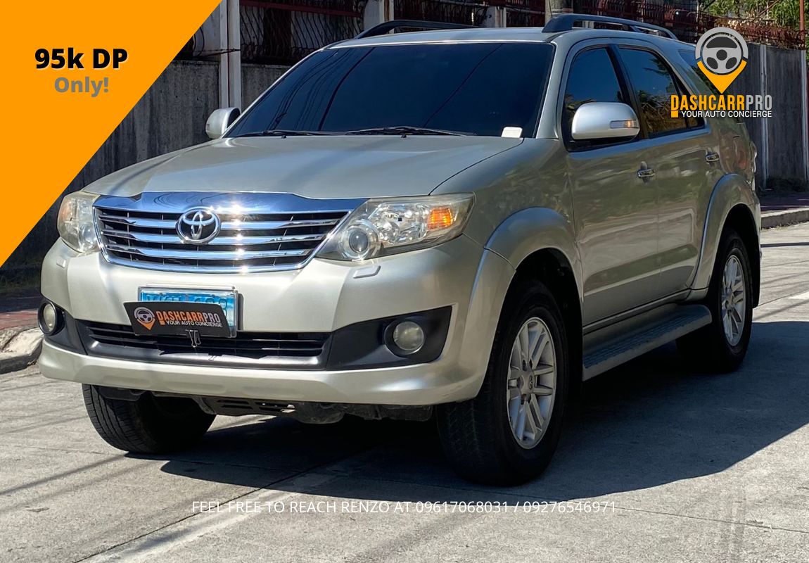 2013 Toyota Fortuner 4x2 – Dashcarr Pro