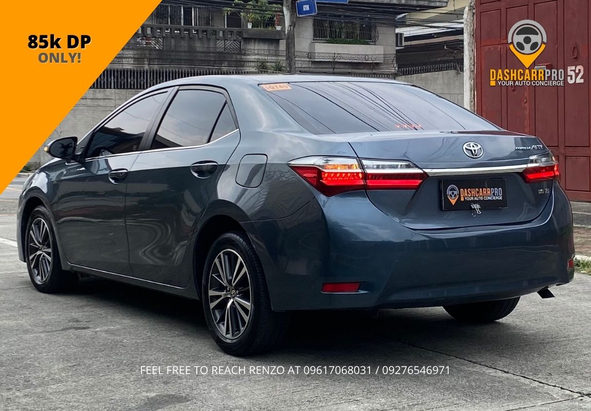 2019 Toyota Altis G Automatic