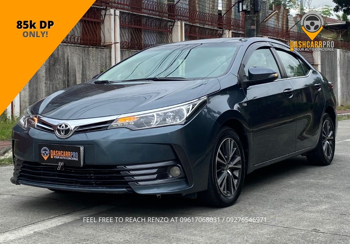 2018 Toyota Altis G Automatic