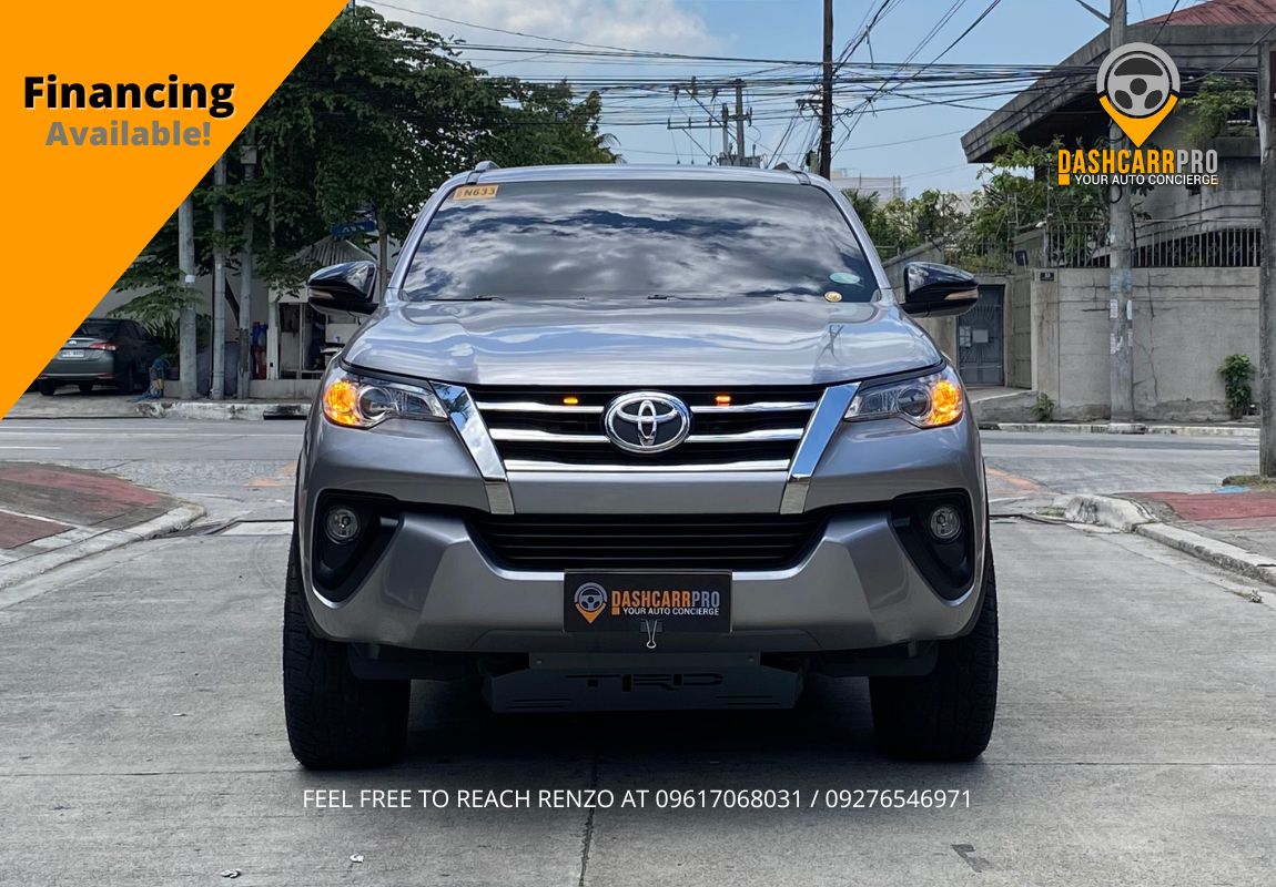 2017 Toyota Fortuner 4x2 Automatic