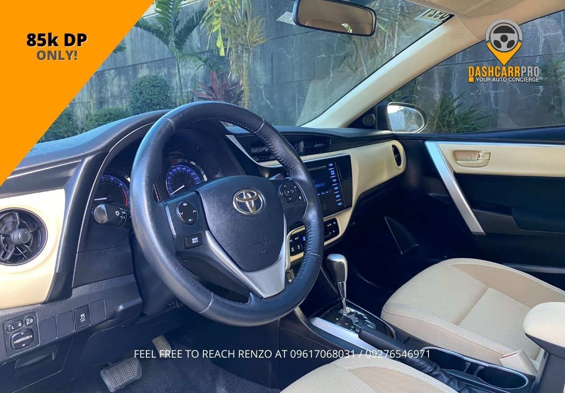 2019 Toyota Altis G Automatic