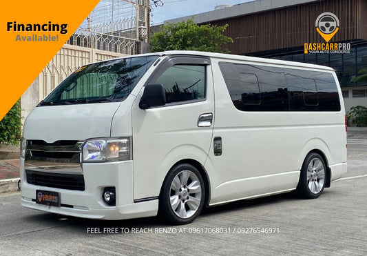 2015 Toyota HiAce Commuter Manual