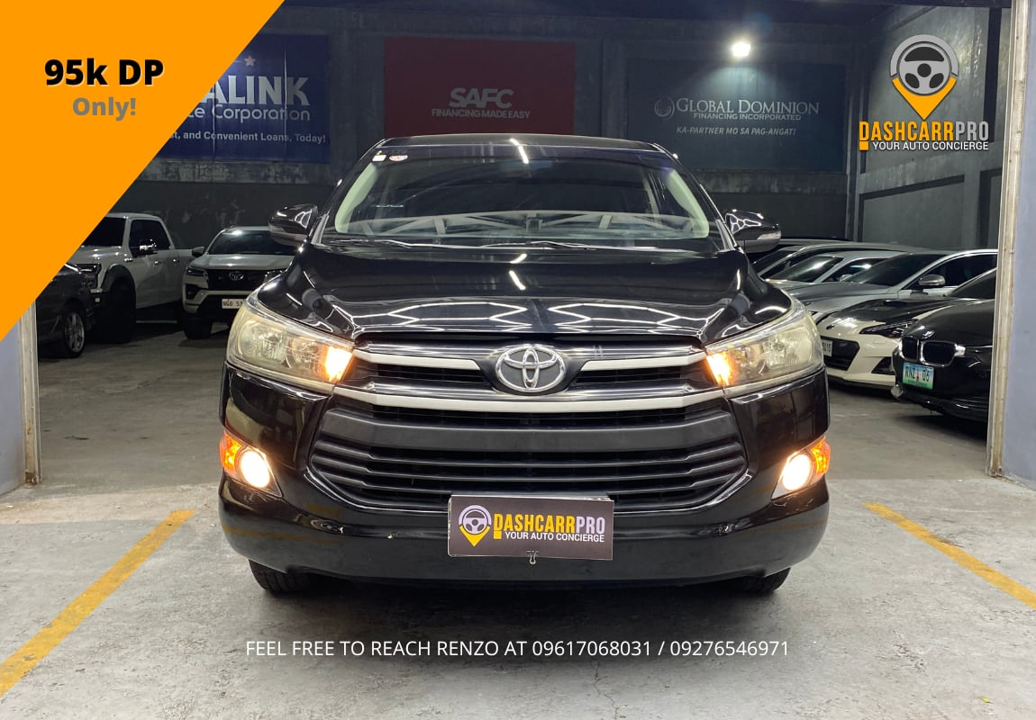 2018 Toyota Innova 2.0 E Automatic